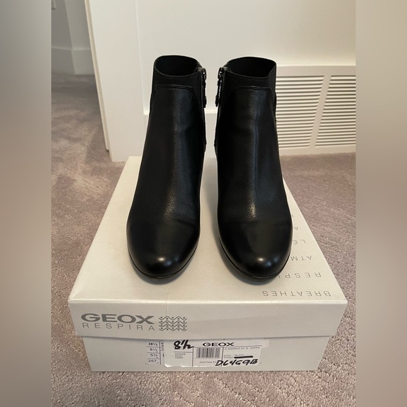 New Geox B inspiration D Nappa ankle boot in black - Picture 1 of 7